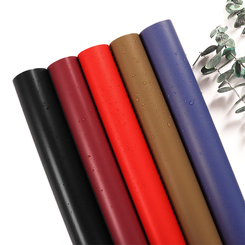 MYHC-30 กระดาษห่อดอกไม้สีทึบฟิล์มมุก 20 สี