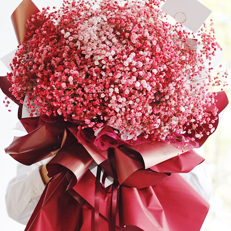 MYHC-36 กระดาษห่อ BOPP ดอกไม้สีทึบแฟนตาซีสีทอง