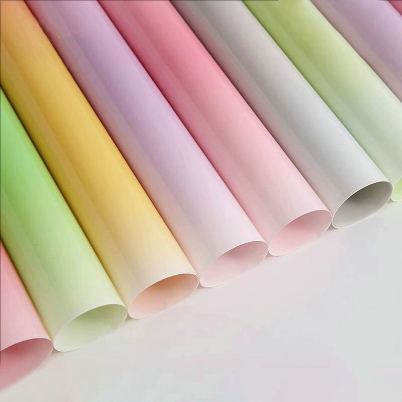 MYHC-50 Candy Matte Film ฟิล์มบรรจุภัณฑ์ดอกไม้กันน้ำ