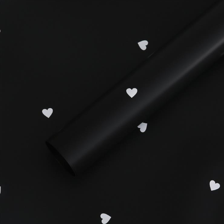MYHC-63 ฟิล์มตกแต่ง Little Love Pearlescent ฟิล์มบรรจุภัณฑ์ดอกไม้ฝ้าย Bopp