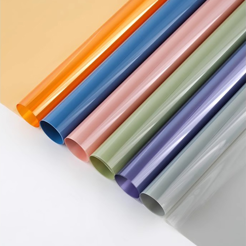 MYHC-74 Jelly Film OPP4.7 กระดาษห่อดอกไม้ผ้าไหมใส