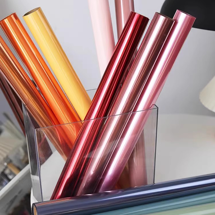 MYHC-74 Jelly Film OPP4.7 กระดาษห่อดอกไม้ผ้าไหมใส