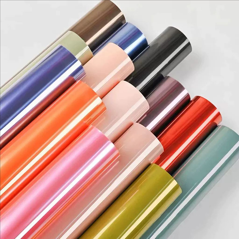 MYHC-74 Jelly Film OPP4.7 กระดาษห่อดอกไม้ผ้าไหมใส