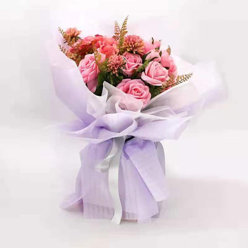 ฟิล์มบรรจุภัณฑ์ดอกไม้หนากันน้ำ 100%