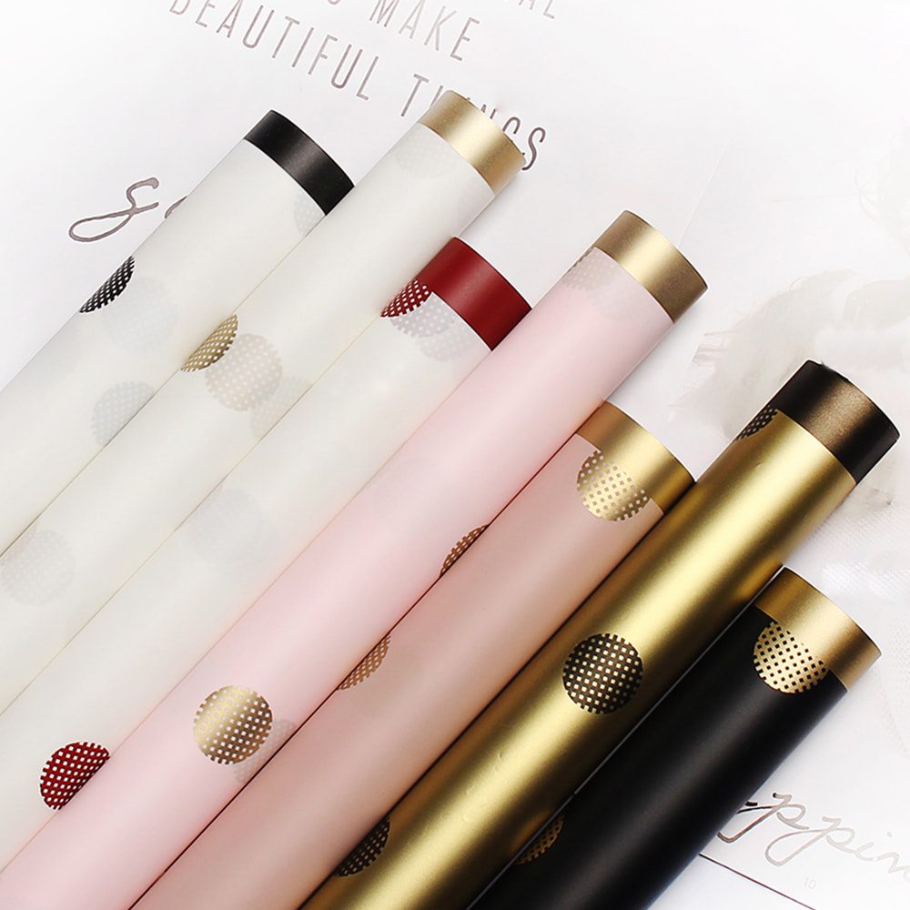 กระดาษห่อดอกไม้ Hansu Matte Diy