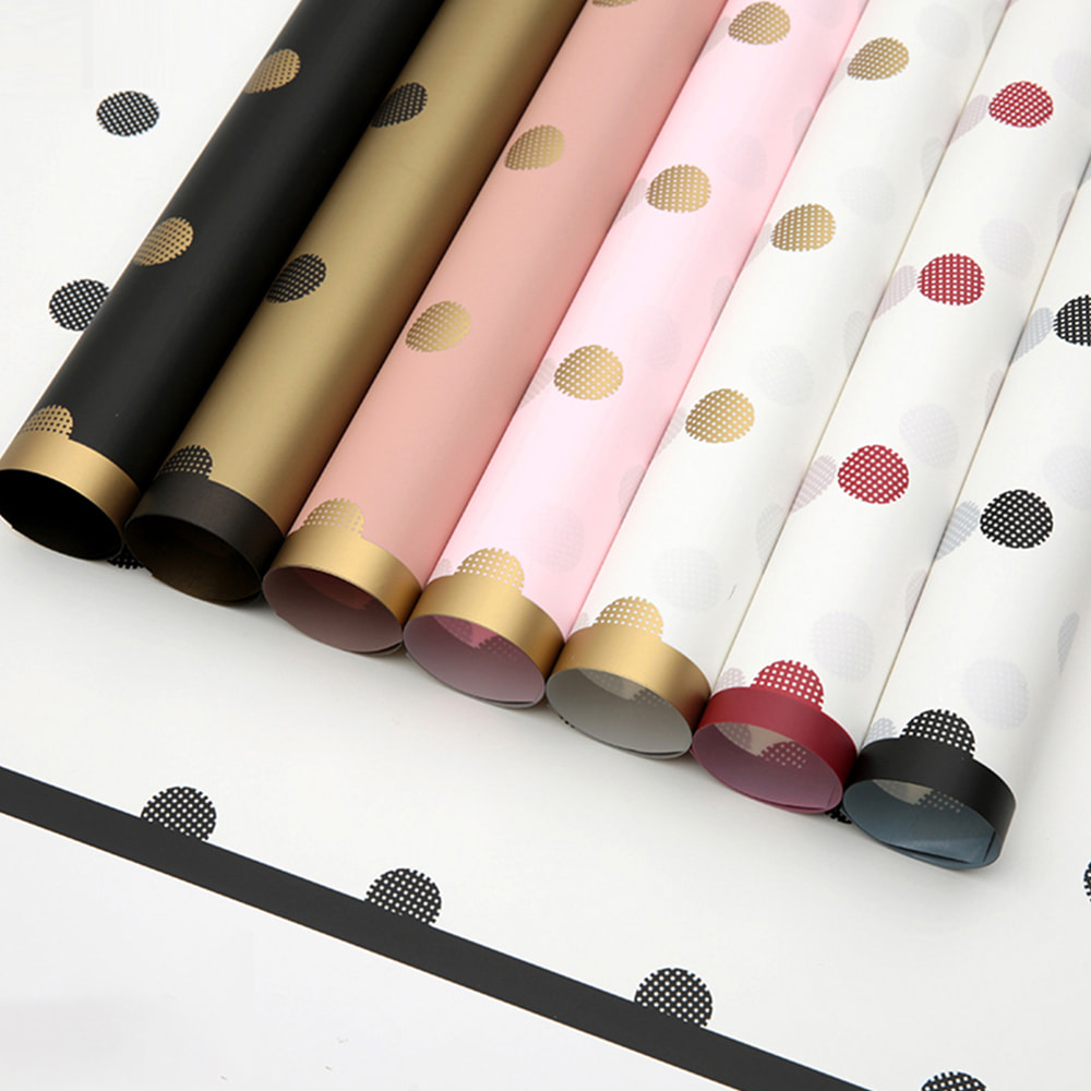 กระดาษห่อดอกไม้ Hansu Matte Diy