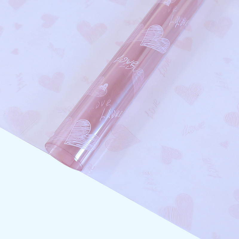รักการออกแบบการพิมพ์กระดาษบรรจุภัณฑ์ดอกไม้กันน้ำหนาด้านเดียวเคลือบ