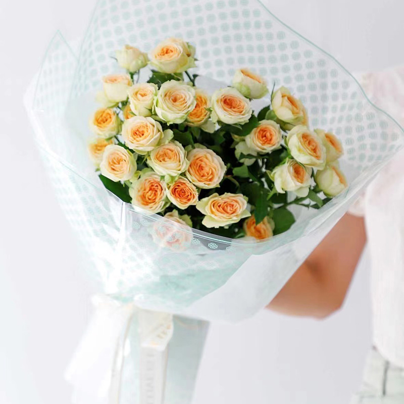ฟิล์มห่อดอกไม้พลาสติกโปร่งแสง