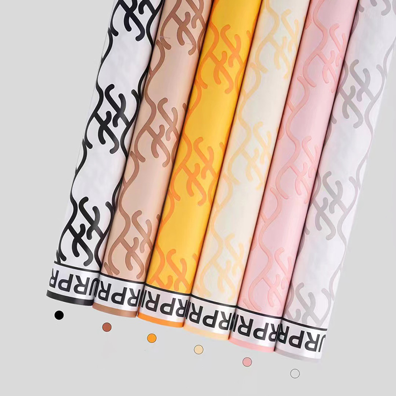 กระดาษห่อดอกไม้แบรนด์เนม Hera มีหลากหลายสี