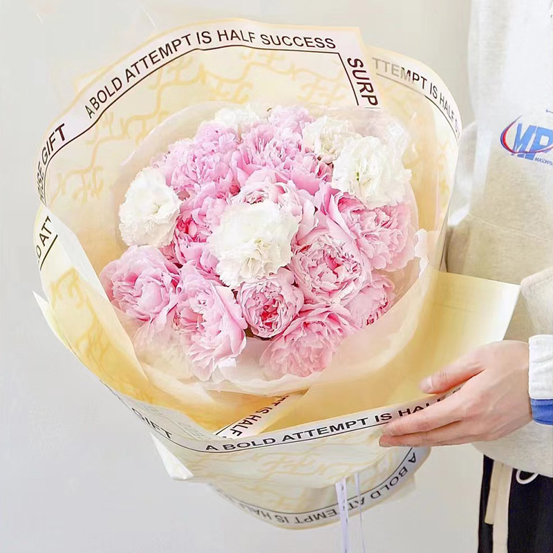กระดาษห่อดอกไม้แบรนด์เนม Hera มีหลากหลายสี