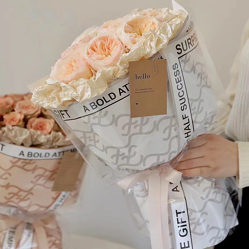 กระดาษห่อดอกไม้แบรนด์เนม Hera มีหลากหลายสี
