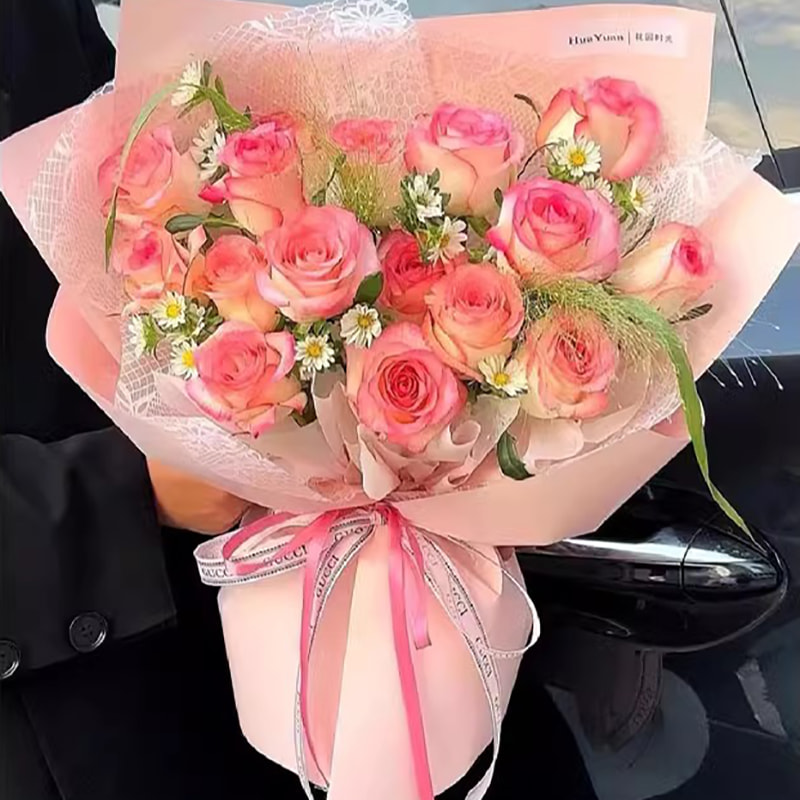 กระดาษห่อดอกไม้ Nuosha ในรูปแบบและสไตล์ต่างๆ