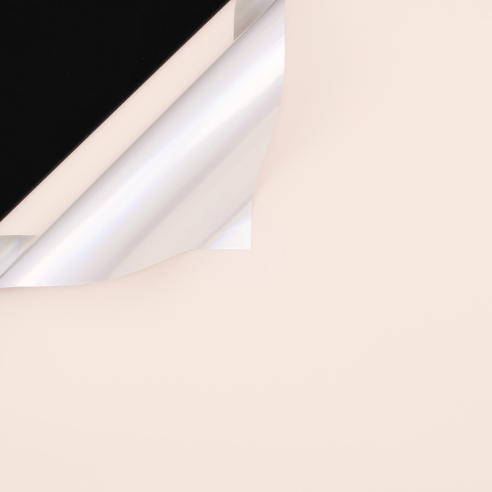 กระดาษห่อช่อดอกไม้สีลูกกวาดแฟนตาซีเคลือบทอง